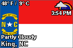 Click for King, North Carolina Forecast